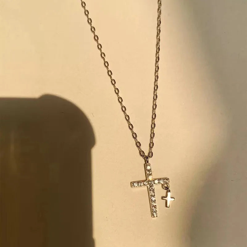 Cross Sterling Necklace