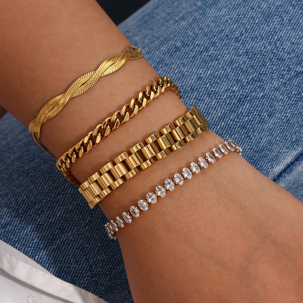 DOUBLE SNAKE BRACELET