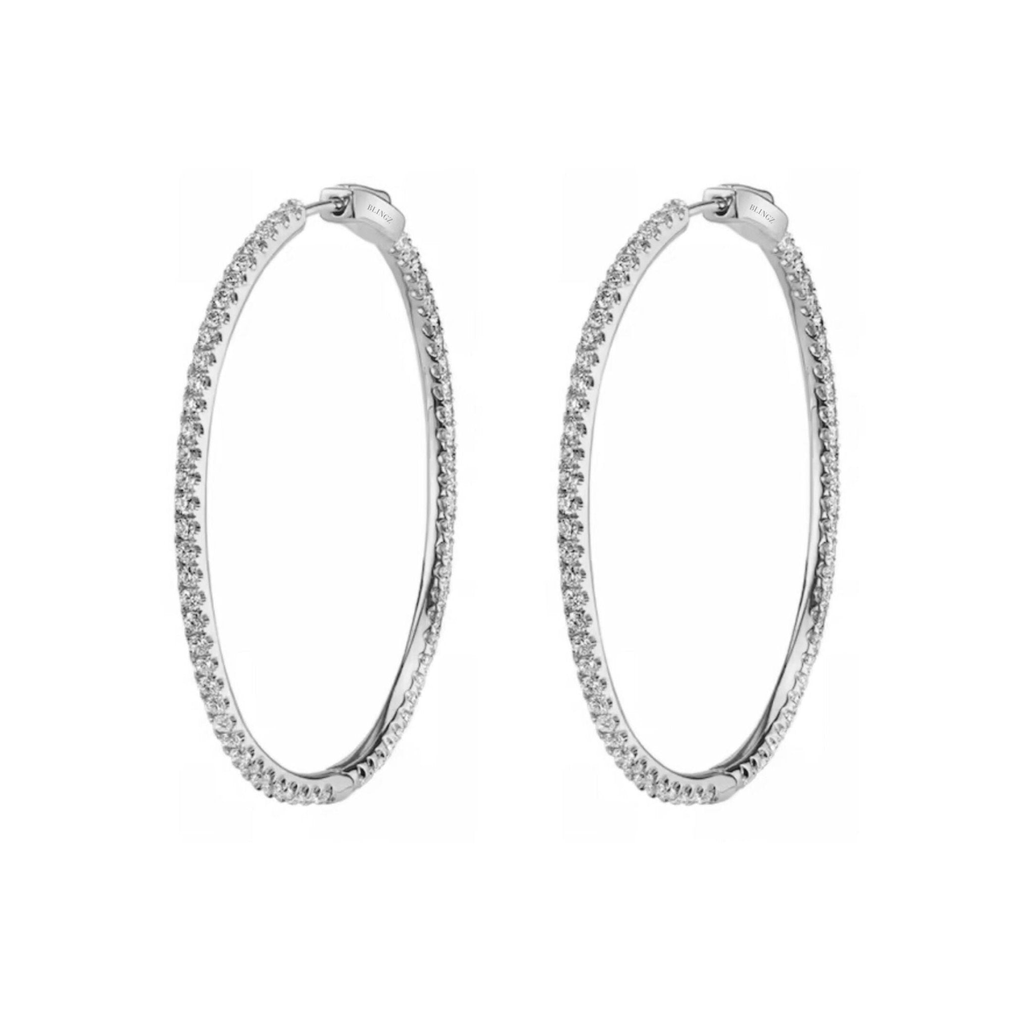 DARIA HOOPS - SILVER